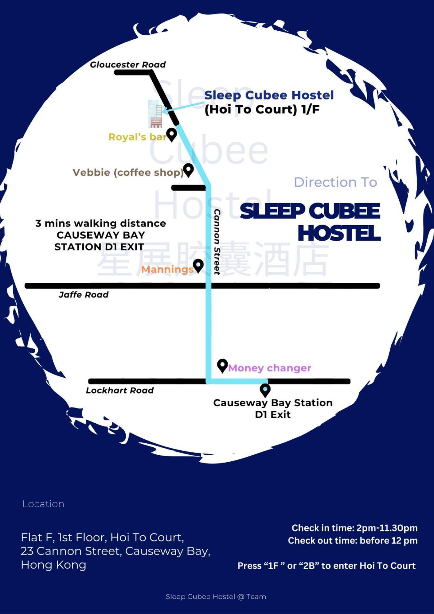 Sleep Cubee Hostel Hong Kong Dış mekan fotoğraf